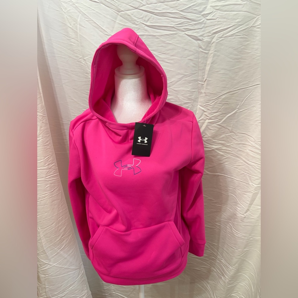 NWT girls under armour sweatshirt sz YXL